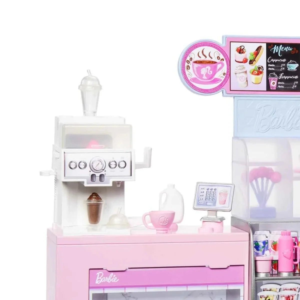 Barbie Coffee Shop Playset | Luxury Home Accessories | Heulog Glow