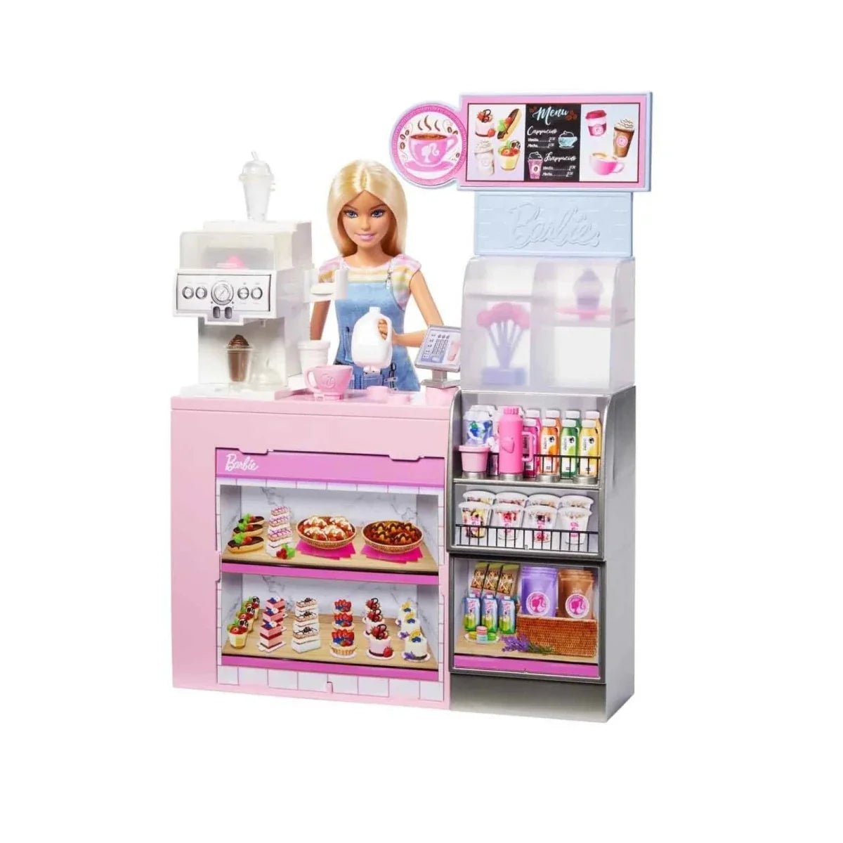 Barbie Coffee Shop Playset | Luxury Home Accessories | Heulog Glow