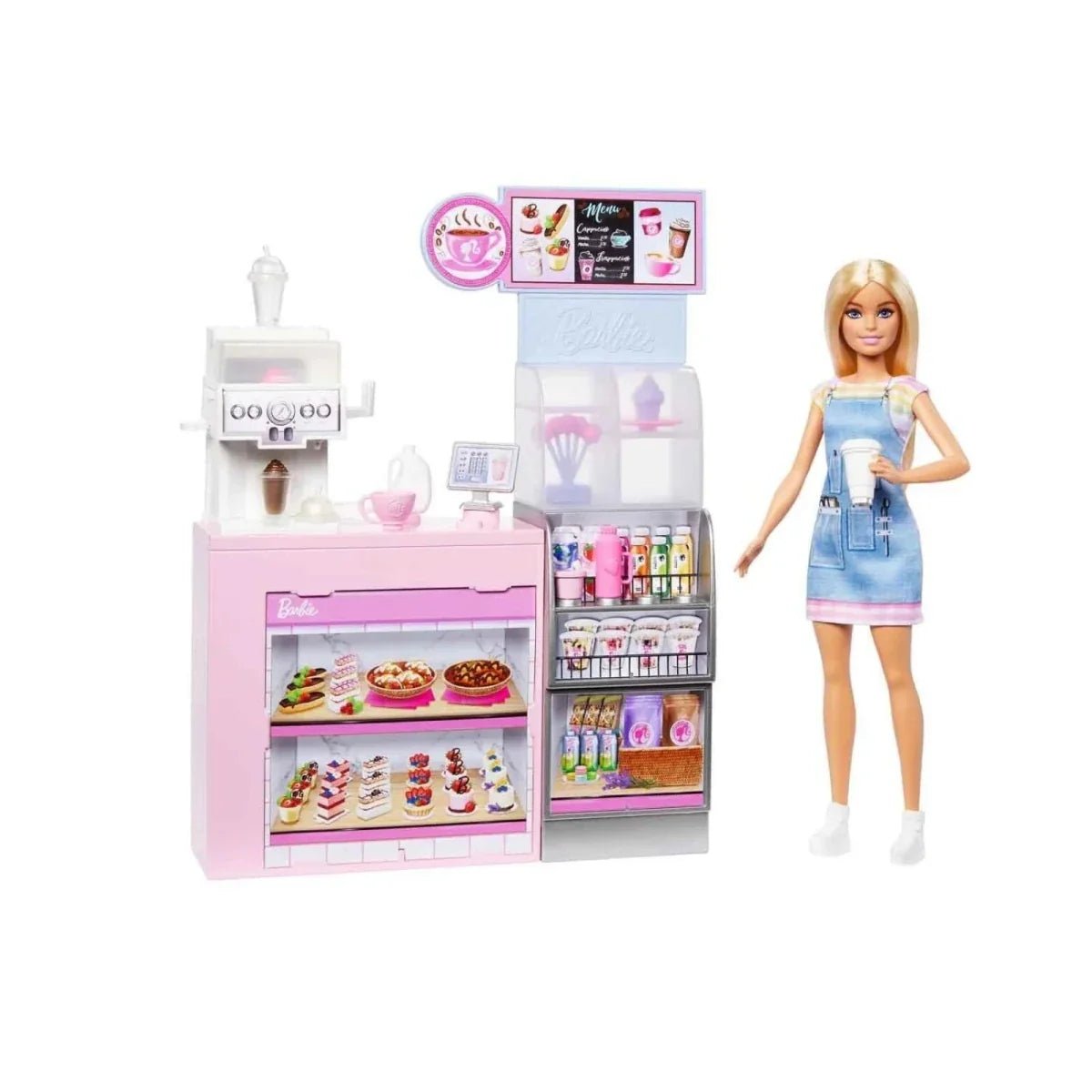 Barbie Coffee Shop Playset | Luxury Home Accessories | Heulog Glow