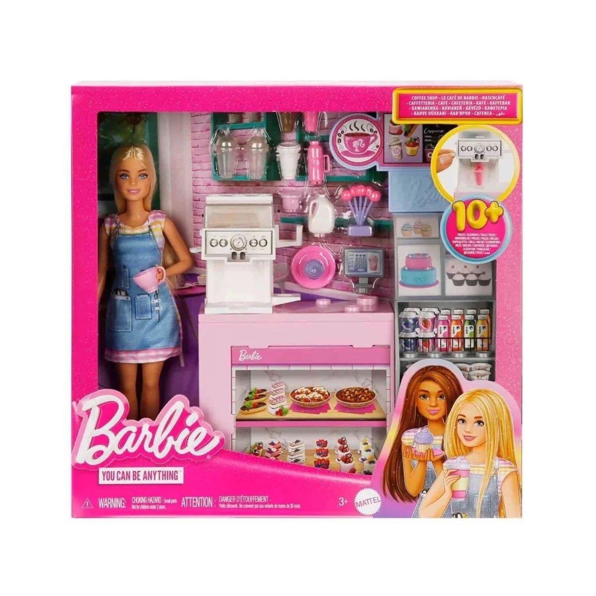 Barbie Coffee Shop Playset | Luxury Home Accessories | Heulog Glow