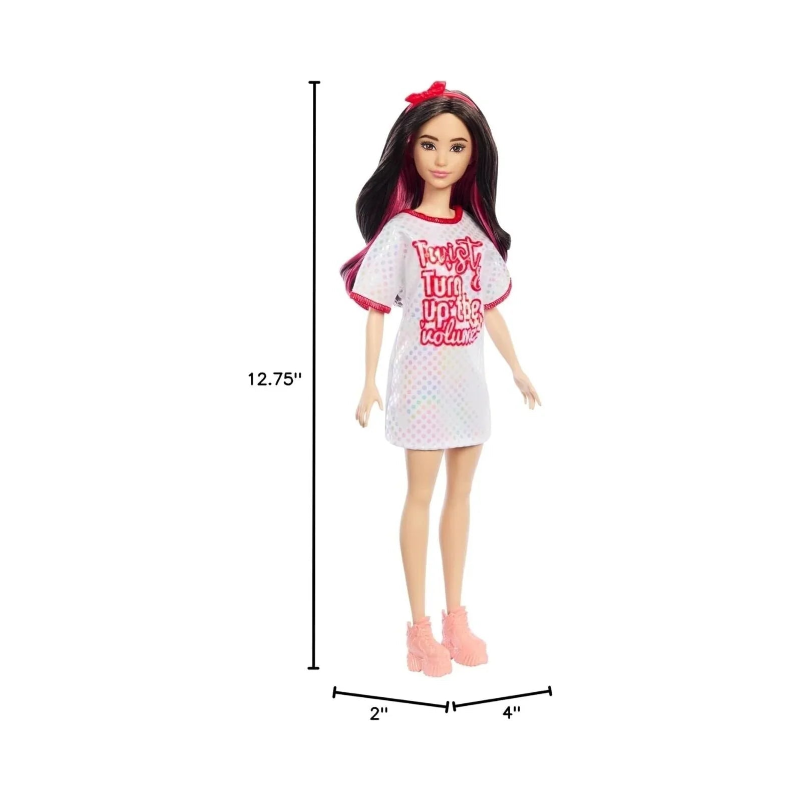 Barbie Fashionista Twisty Turn Up the Volume Doll | Luxury Home Accessories | Heulog Glow