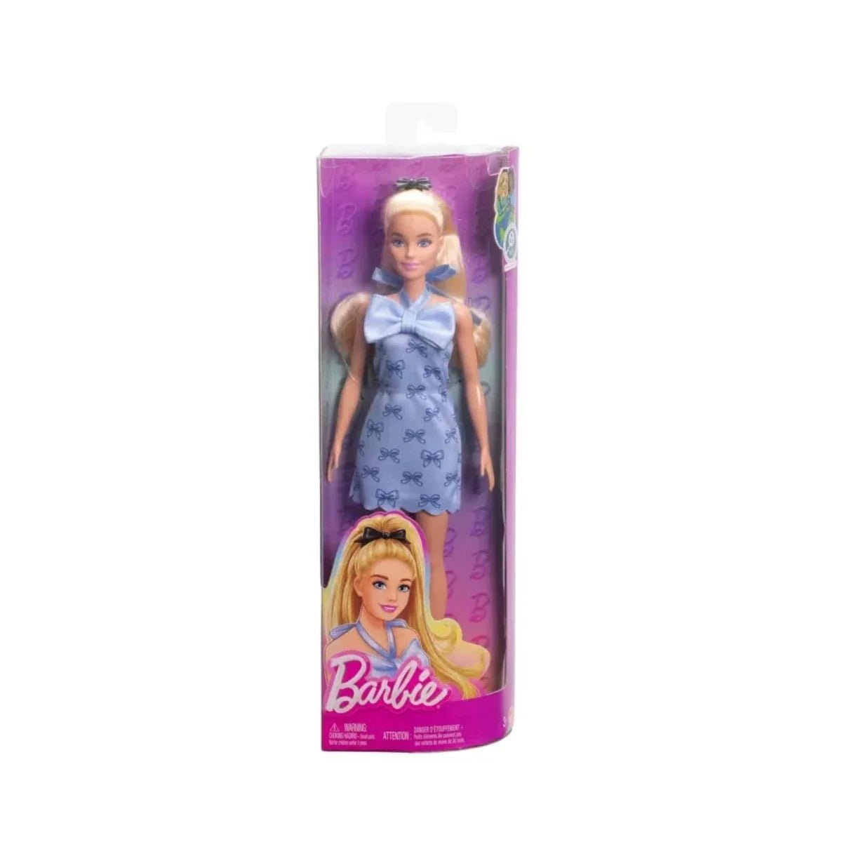 Barbie Fashionistas Doll 237 with Blue Bows Dress | Luxury Home Accessories | Heulog Glow