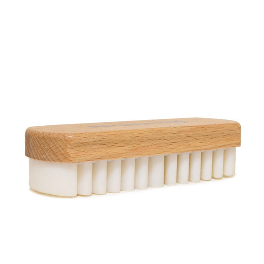 Bareback Footwear Wooden Handled Suede Brush | Luxury Home Accessories | Heulog Glow