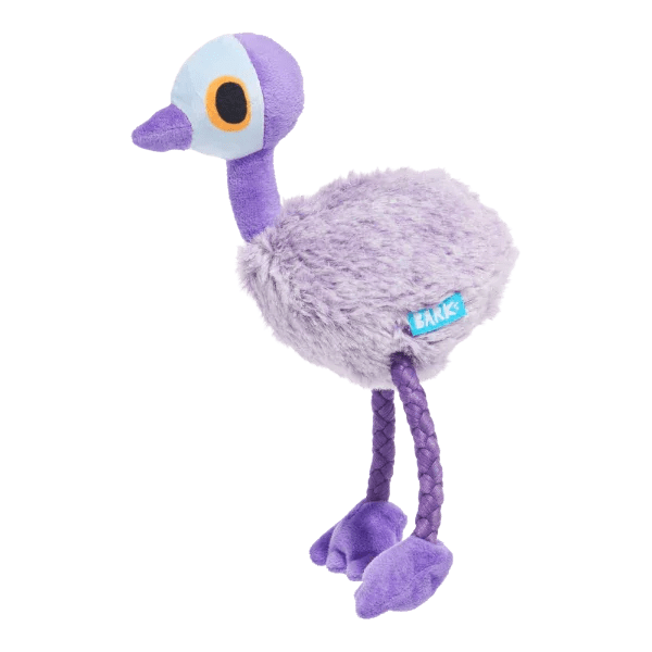 Bark Adelaide Emu Dog Toy | Luxury Home Accessories | Heulog Glow