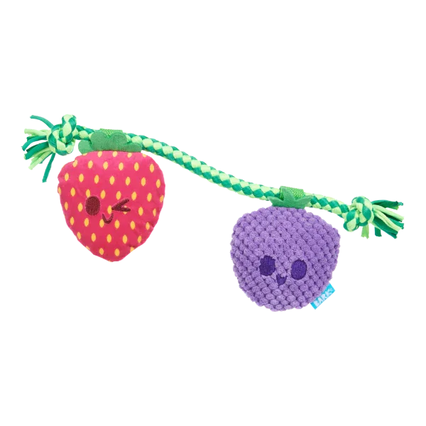 Bark Best Berry Friends Dog Toy | Luxury Home Accessories | Heulog Glow