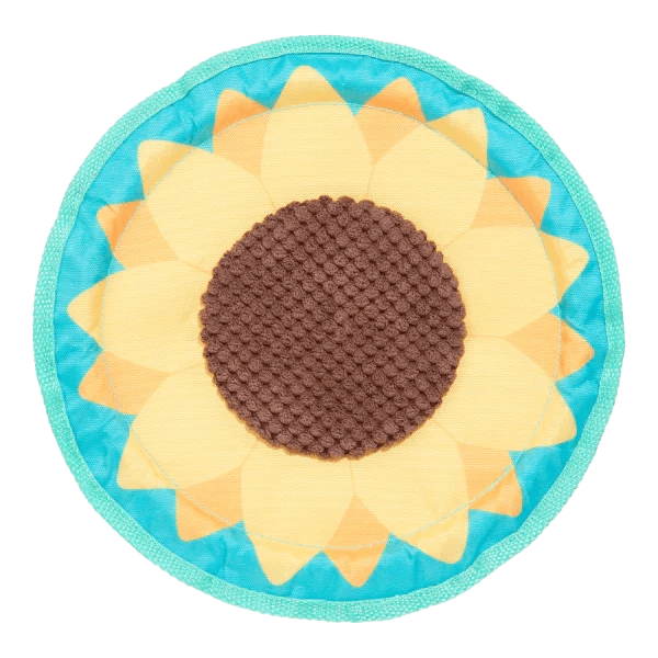 Bark Sunflower Flinger Dog Toy | Luxury Home Accessories | Heulog Glow