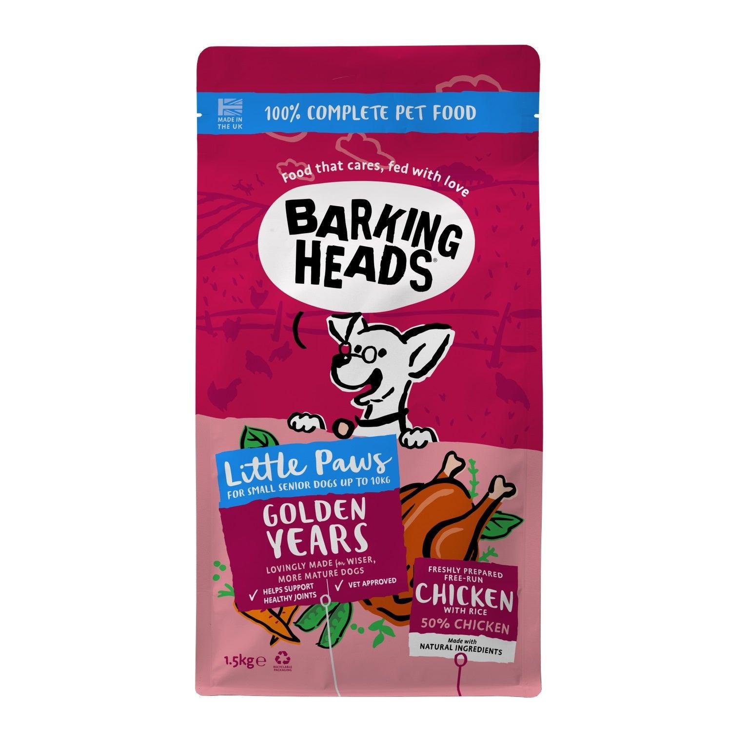Barking Head Little Paws Gold Yr 4x1.5kg | Luxury Home Accessories | Heulog Glow