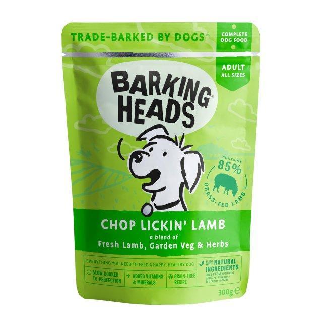 Barking Head Wet Chop Lamb 10x300g | Luxury Home Accessories | Heulog Glow