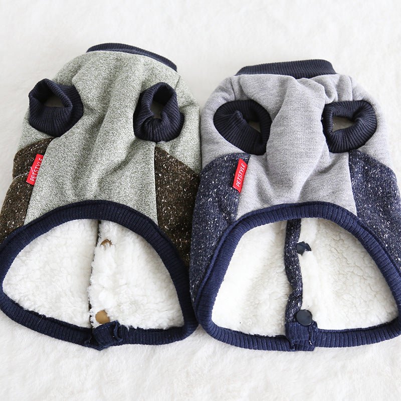 Baseball coat pet two-legged clothes | Luxury Home Accessories | Heulog Glow