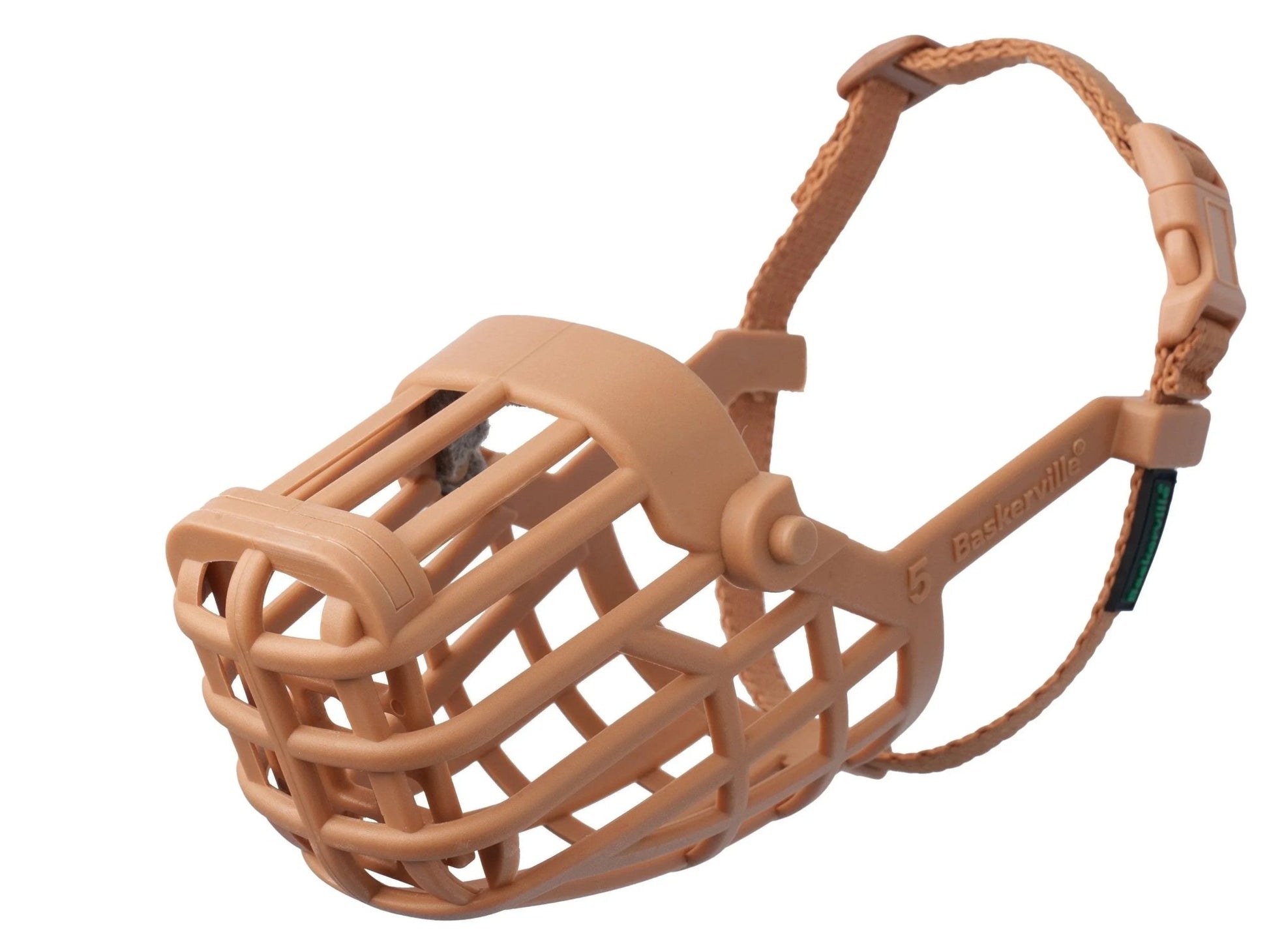 Baskerville Classic Basket Muzzle Size 6 | Luxury Home Accessories | Heulog Glow
