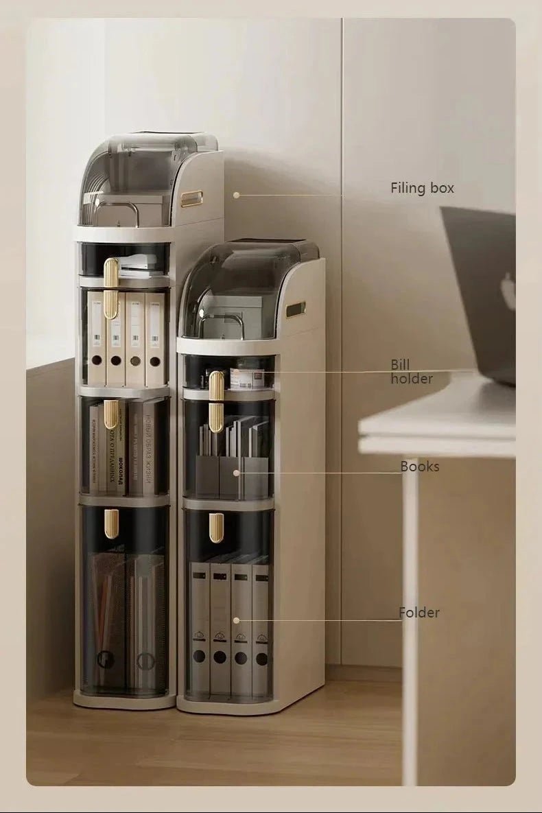 Bathroom Narrow Gap Storage Shelf Floor Cabinet | Luxury Home Accessories | Heulog Glow