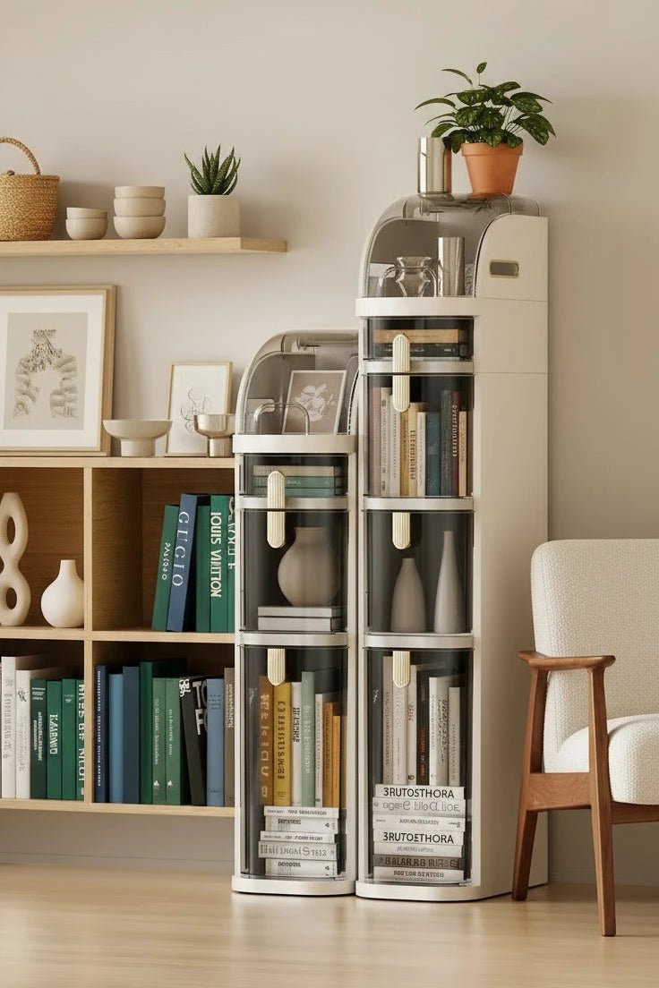 Bathroom Narrow Gap Storage Shelf Floor Cabinet | Luxury Home Accessories | Heulog Glow