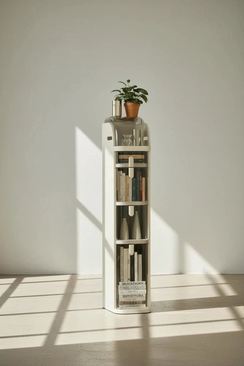 Bathroom Narrow Gap Storage Shelf Floor Cabinet | Luxury Home Accessories | Heulog Glow