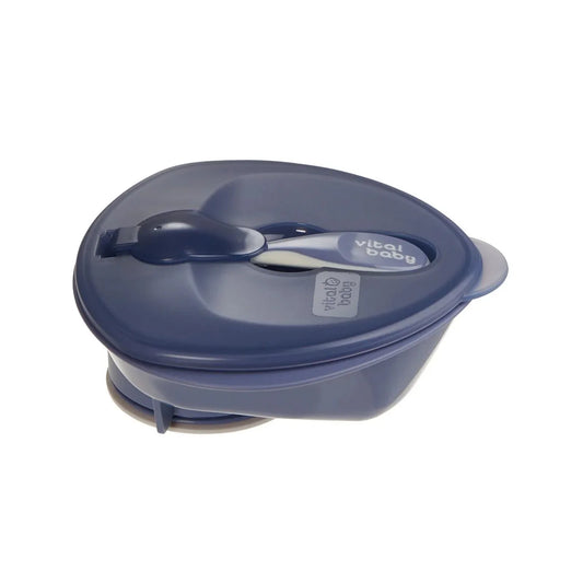 Vital Baby Nourish Power Suction Bowl- Natural Grape