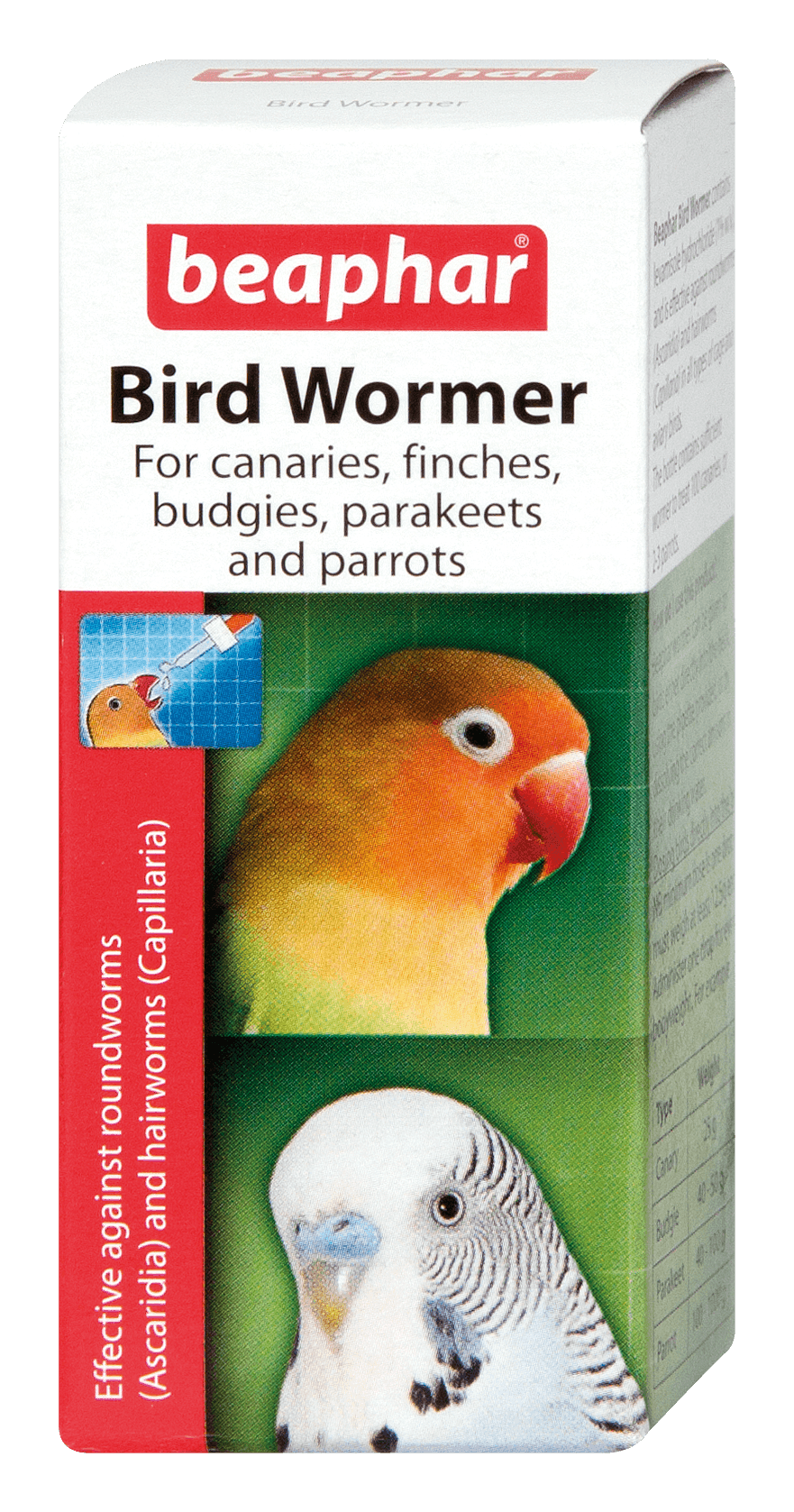 Beaphar Bird Wormer 10ml x 6 | Luxury Home Accessories | Heulog Glow