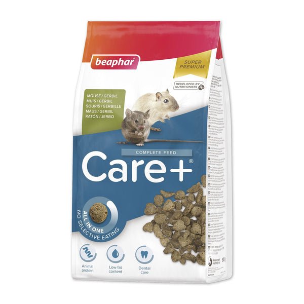 Beaphar CARE+® Mouse & Gerbil Food 500g | Luxury Home Accessories | Heulog Glow