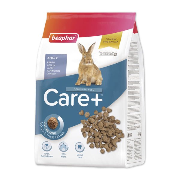 Beaphar Care+ Rabbit Food 1.5kg | Luxury Home Accessories | Heulog Glow