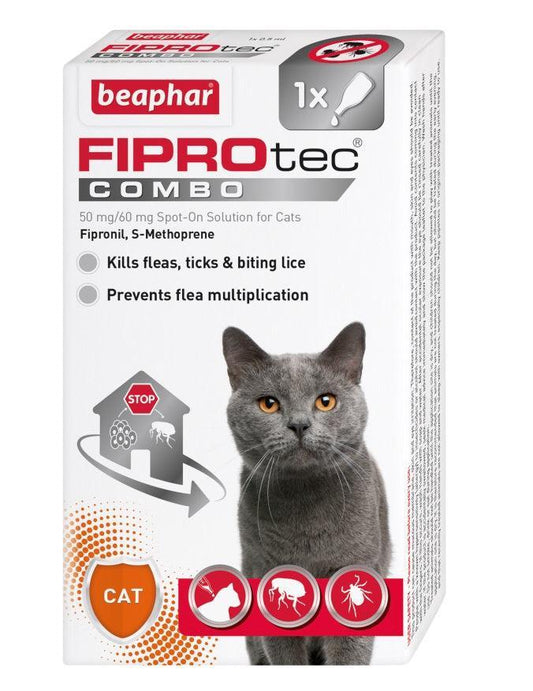 Beaphar FIPROtec COMBO Cat 1 pip x6 | Luxury Home Accessories | Heulog Glow