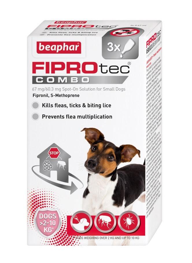 Beaphar FIPROtec COMBO Sml Dog 3 pip x6 | Luxury Home Accessories | Heulog Glow
