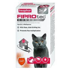 Beaphar FIPROtec COMBO Spot On for Cats - 6 Months | Luxury Home Accessories | Heulog Glow