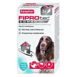 Beaphar FIPROtec COMBO Spot On for Medium Dogs 3 Months | Luxury Home Accessories | Heulog Glow