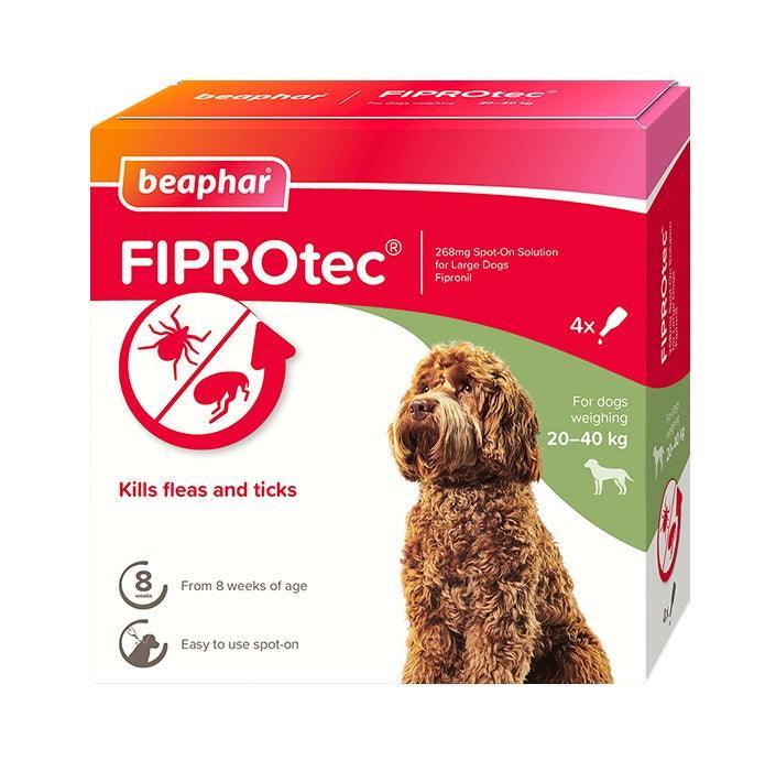 Beaphar FIPROtec Large Dog 4 pipette x6 | Luxury Home Accessories | Heulog Glow