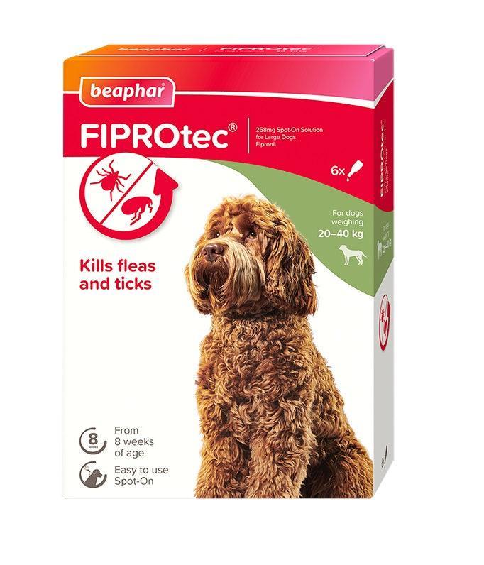 Beaphar FIPROtec Large Dog 6 pipette x6 | Luxury Home Accessories | Heulog Glow