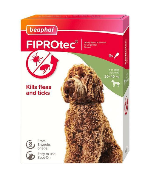 Beaphar FIPROtec Large Dog 6 pipette x6 | Luxury Home Accessories | Heulog Glow
