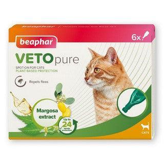 Beaphar VETOpure Cat Spot On 6 Pipette | Luxury Home Accessories | Heulog Glow