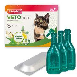 Beaphar VETOpure Plant-Based Protection Flea Spot-On for Cats | Luxury Home Accessories | Heulog Glow