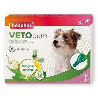Beaphar VETOpure Small Dog Spot On 3 Pipette | Luxury Home Accessories | Heulog Glow