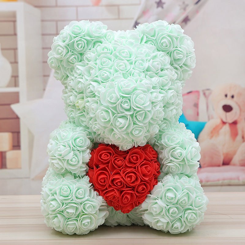 Bear Valentine's Day Rose Bear Christmas Gift | Luxury Home Accessories | Heulog Glow