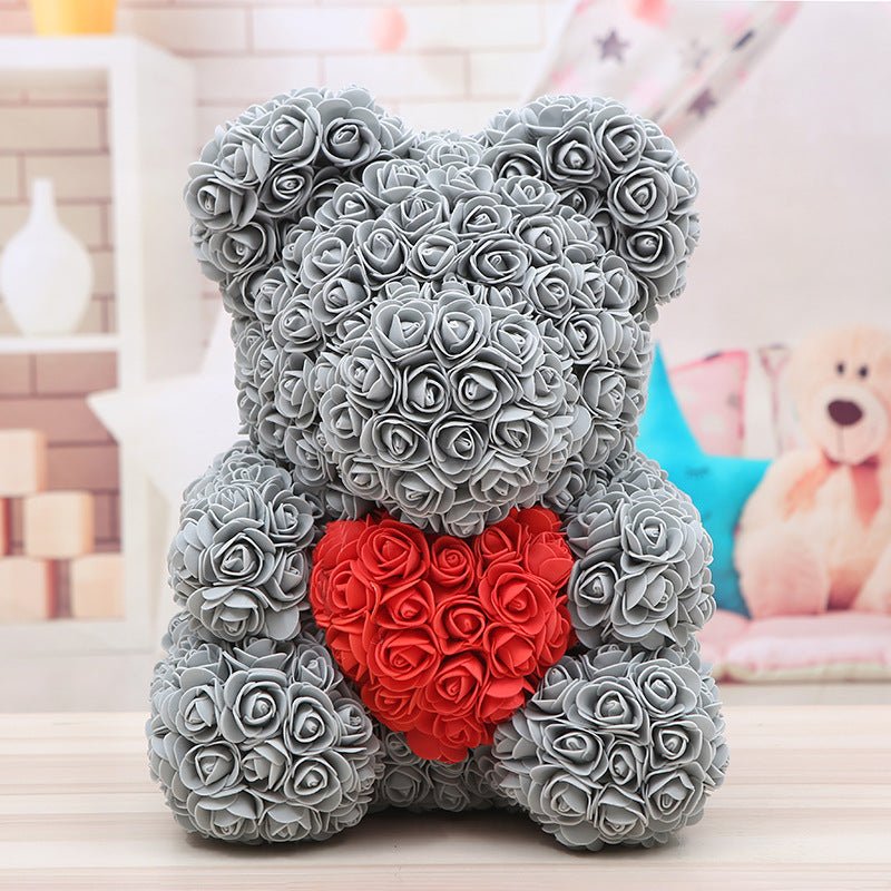 Bear Valentine's Day Rose Bear Christmas Gift | Luxury Home Accessories | Heulog Glow