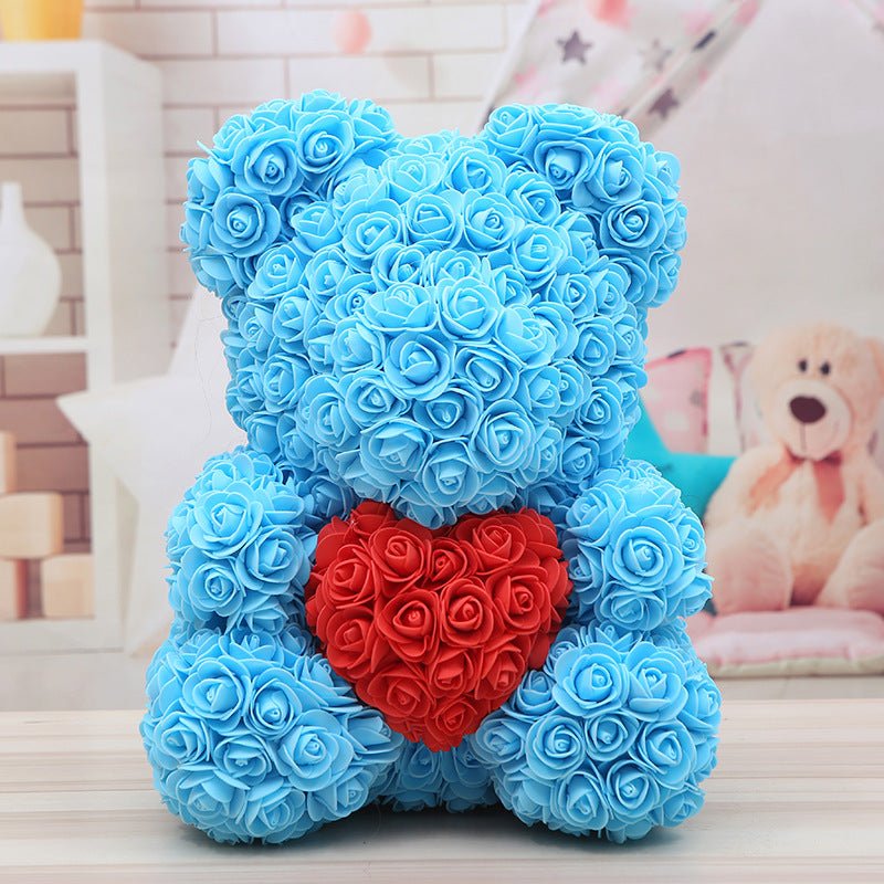 Bear Valentine's Day Rose Bear Christmas Gift | Luxury Home Accessories | Heulog Glow