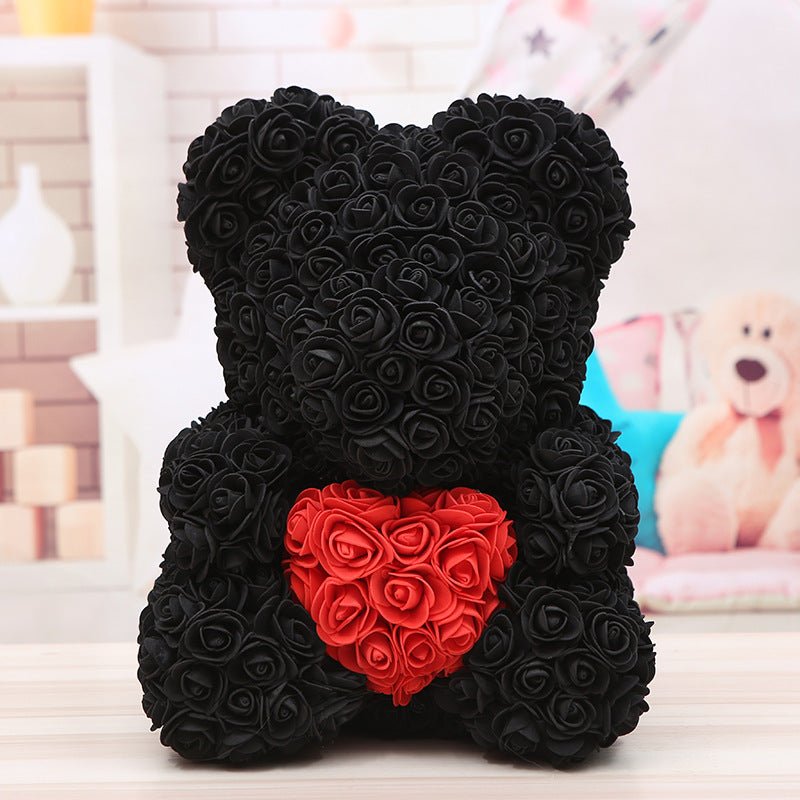 Bear Valentine's Day Rose Bear Christmas Gift | Luxury Home Accessories | Heulog Glow
