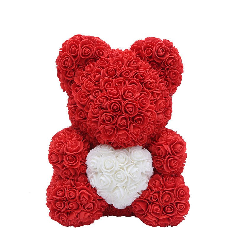 Bear Valentine's Day Rose Bear Christmas Gift | Luxury Home Accessories | Heulog Glow