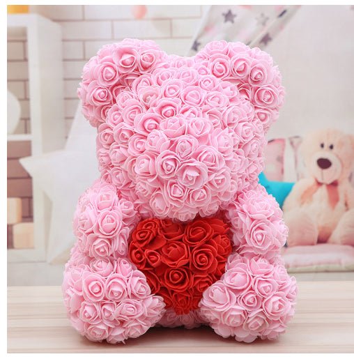Bear Valentine's Day Rose Bear Christmas Gift | Luxury Home Accessories | Heulog Glow