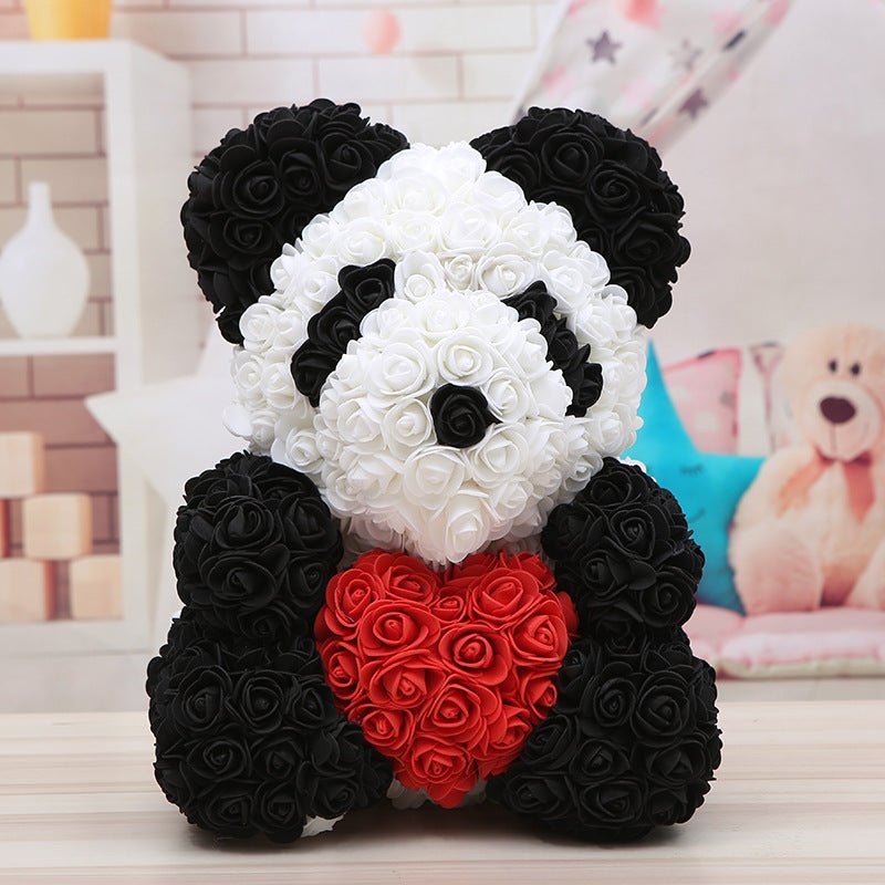 Bear Valentine's Day Rose Bear Christmas Gift | Luxury Home Accessories | Heulog Glow