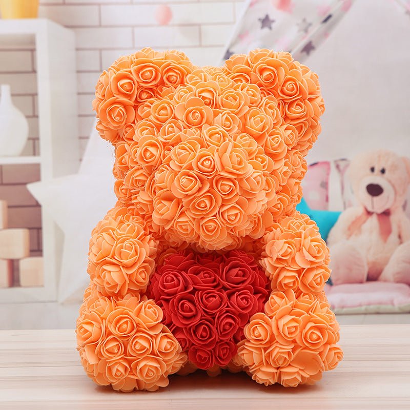 Bear Valentine's Day Rose Bear Christmas Gift | Luxury Home Accessories | Heulog Glow