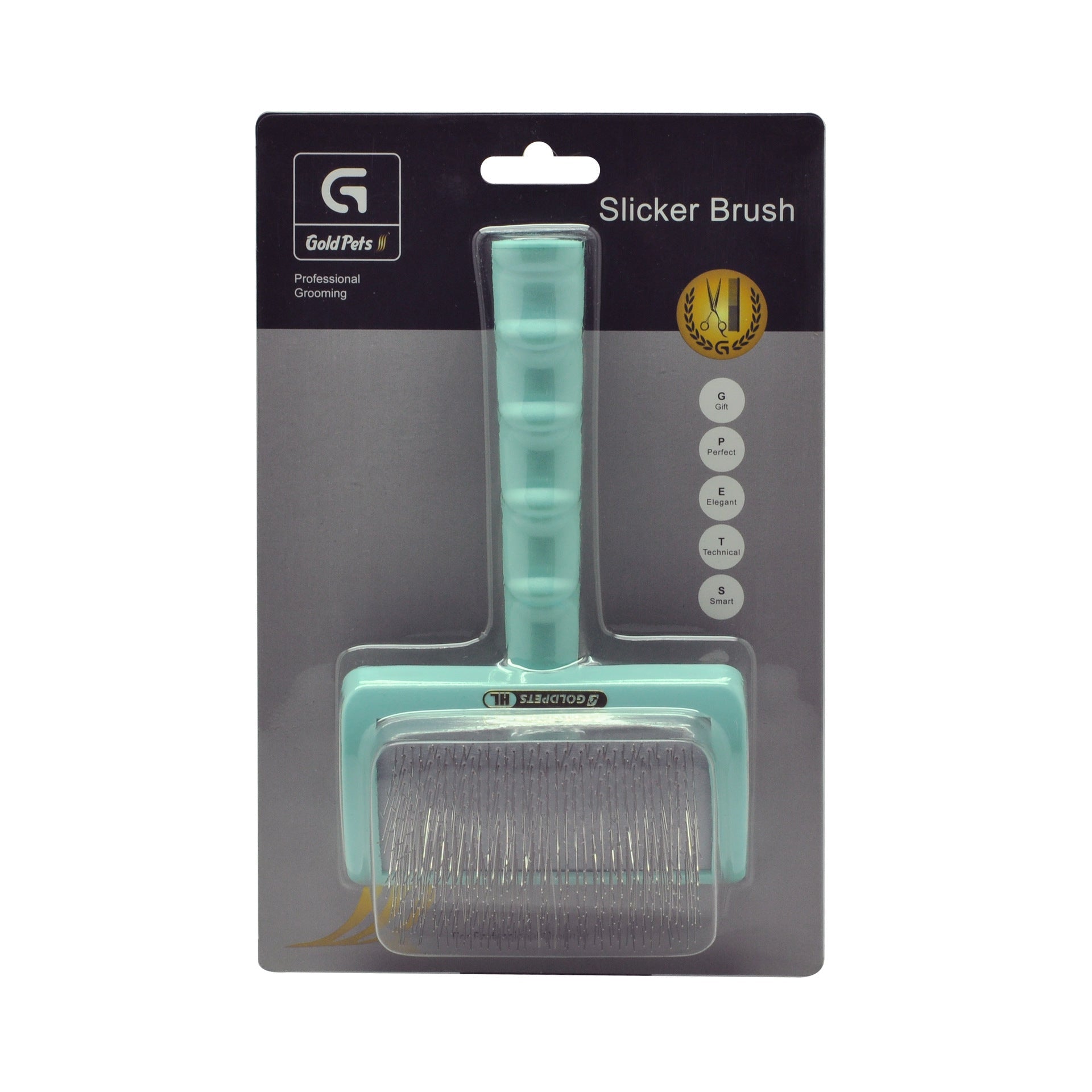 Beautician Curved Needle Comb, Long Needle, Rapid Knotting, Drawing Thick Hairy Dog | Luxury Home Accessories | Heulog Glow