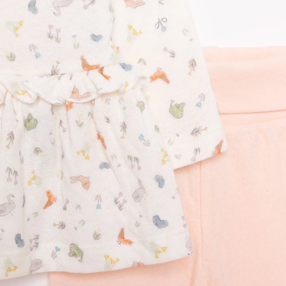 Bebetto Happy Garden Girl Tracksuit - Light Pink | Luxury Home Accessories | Heulog Glow