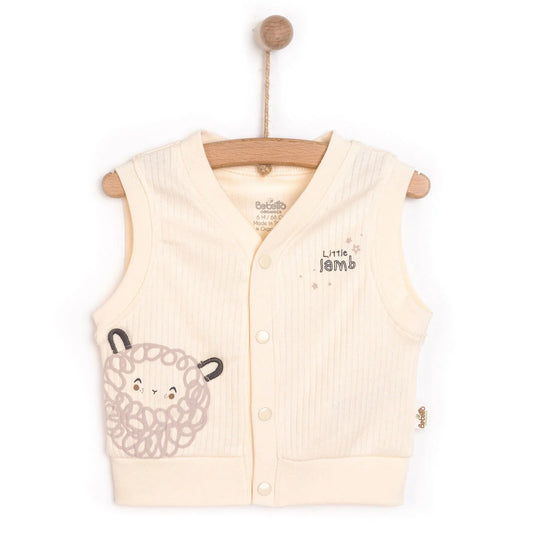 Bebetto Newborn Baby Girl Cardigan - Ecru | Luxury Home Accessories | Heulog Glow