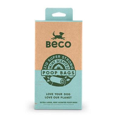 Beco Mint Scented Recycled Poop Bags x270 Pack | Luxury Home Accessories | Heulog Glow