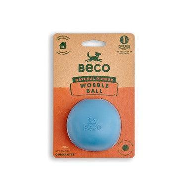 Beco Natural Rubber Ball Toy Blue | Luxury Home Accessories | Heulog Glow