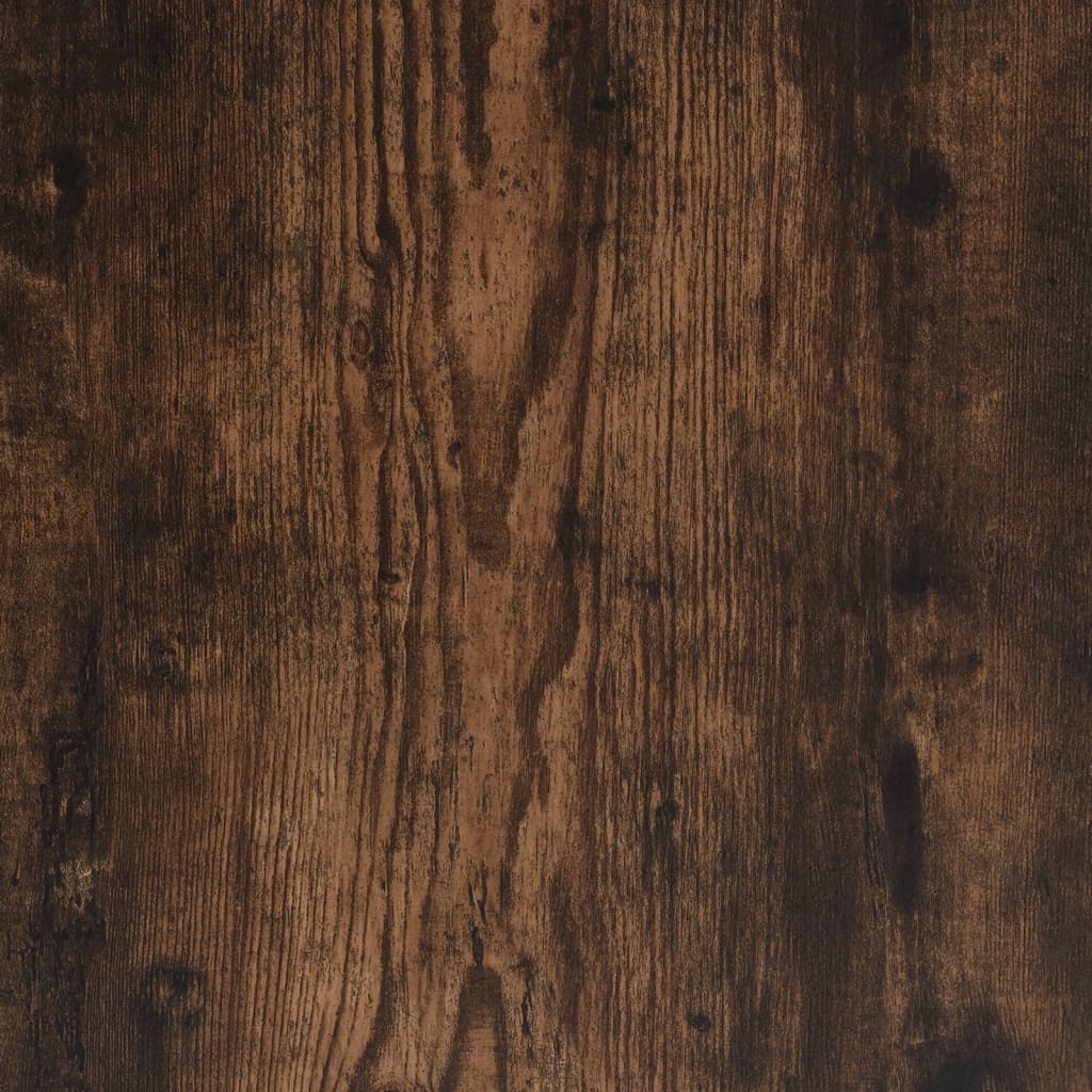 Bed Frame without Mattress Smoked Oak 90x190 cm Single Engineered Wood | Luxury Home Accessories | Heulog Glow