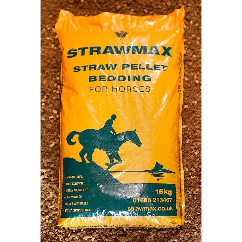 Bedmax Strawmax Straw Pellet 15kg | Luxury Home Accessories | Heulog Glow