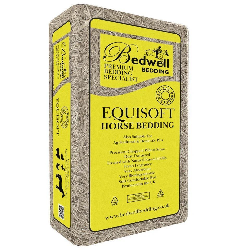 Bedwell Equisoft Yellow Horse Bedding 20kg | Luxury Home Accessories | Heulog Glow