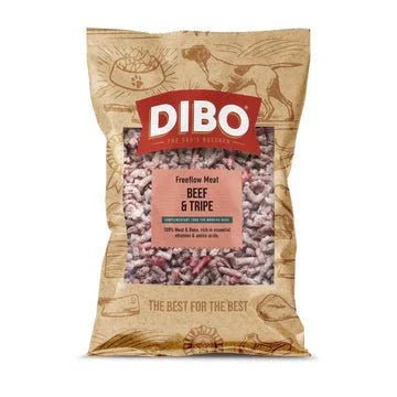 Beef & Tripe Freeflow 1kg DIBO | Luxury Home Accessories | Heulog Glow
