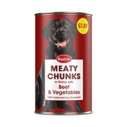Bestin Dog Beef & Veg £1.89 - 6 x 1.2KG | Luxury Home Accessories | Heulog Glow