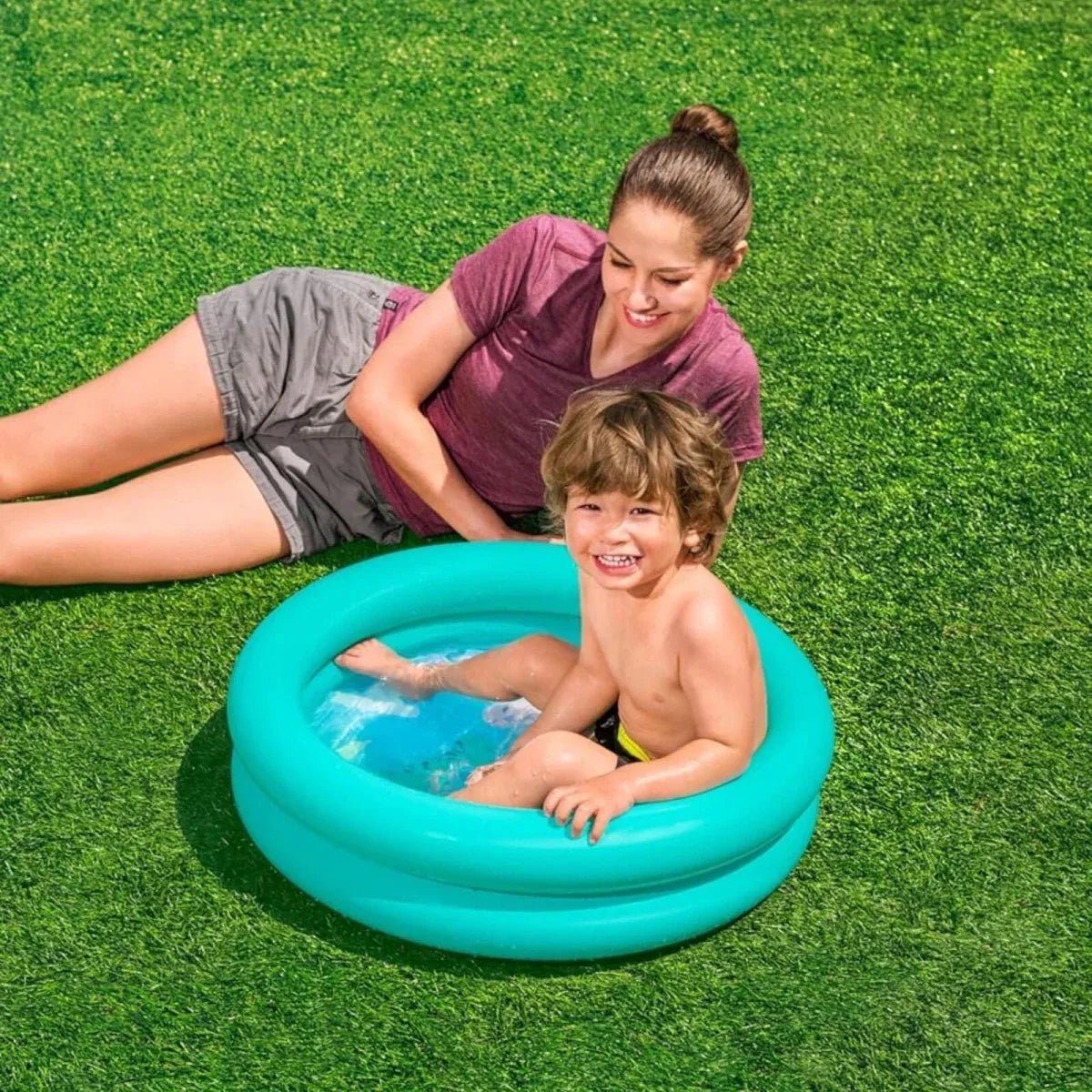 Bestway 24"x6" Kiddie Pool | Luxury Home Accessories | Heulog Glow